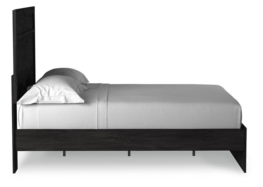 Belachime Full Panel Bed, Dresser, Chest and 2 Nightstands