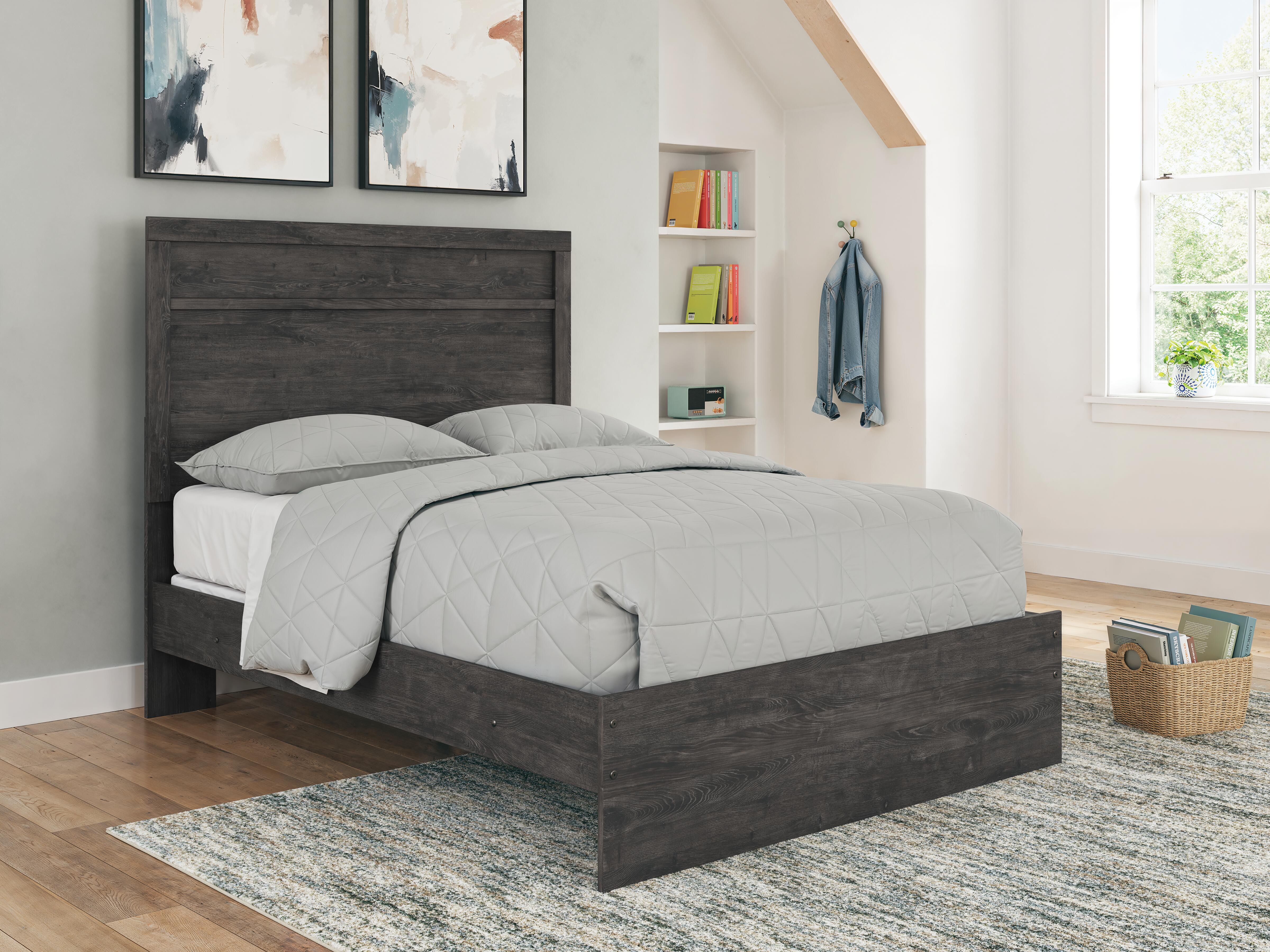Belachime Full Panel Bed, Dresser, Chest and 2 Nightstands