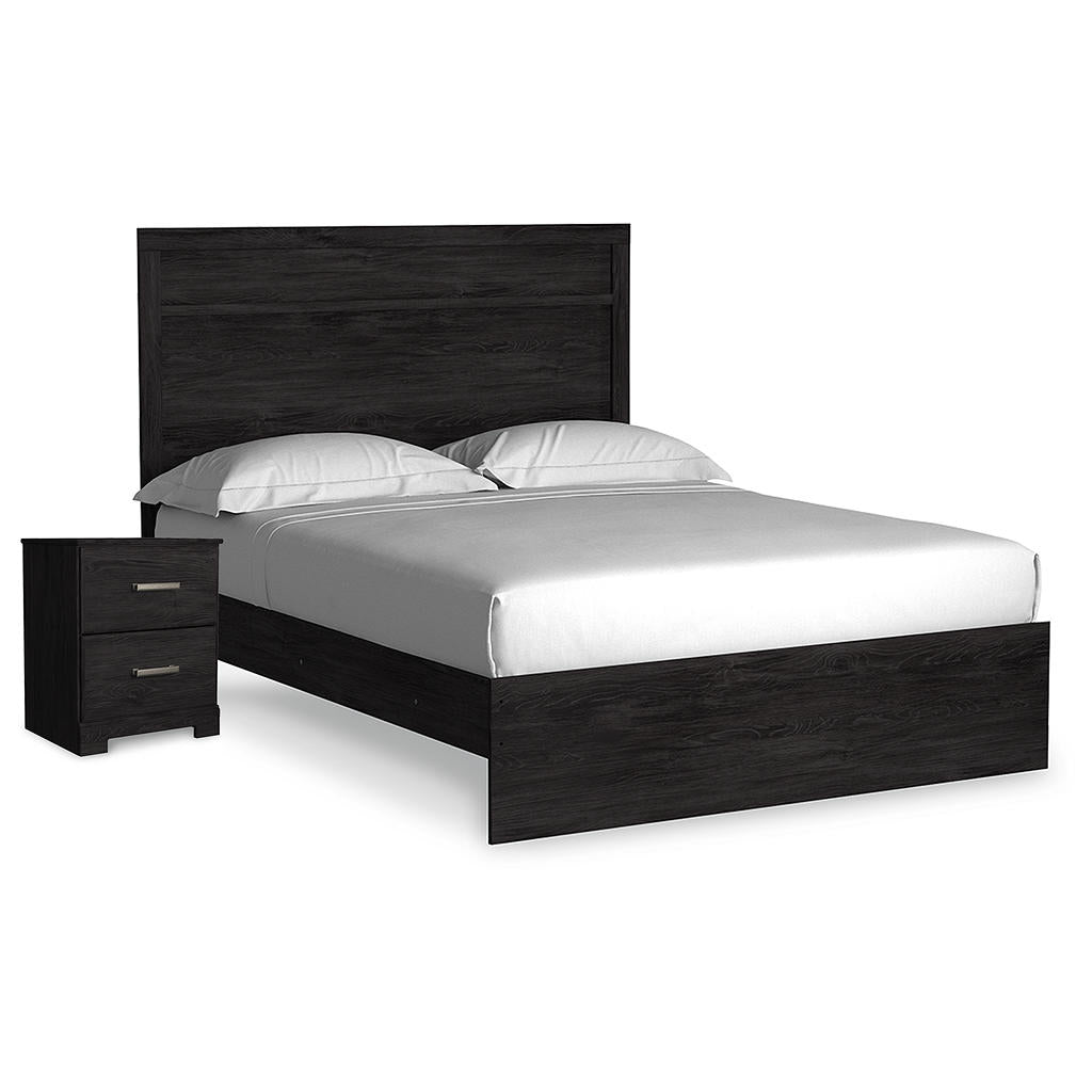 Belachime Queen Panel Bed and Nightstand Signature Design by Ashley® Uncategorized
