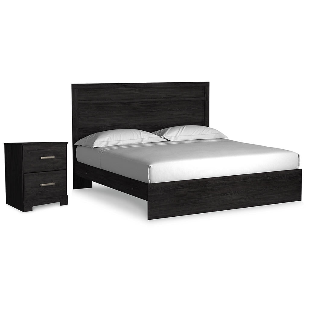 Belachime King Panel Bed and Nightstand Signature Design by Ashley® Uncategorized