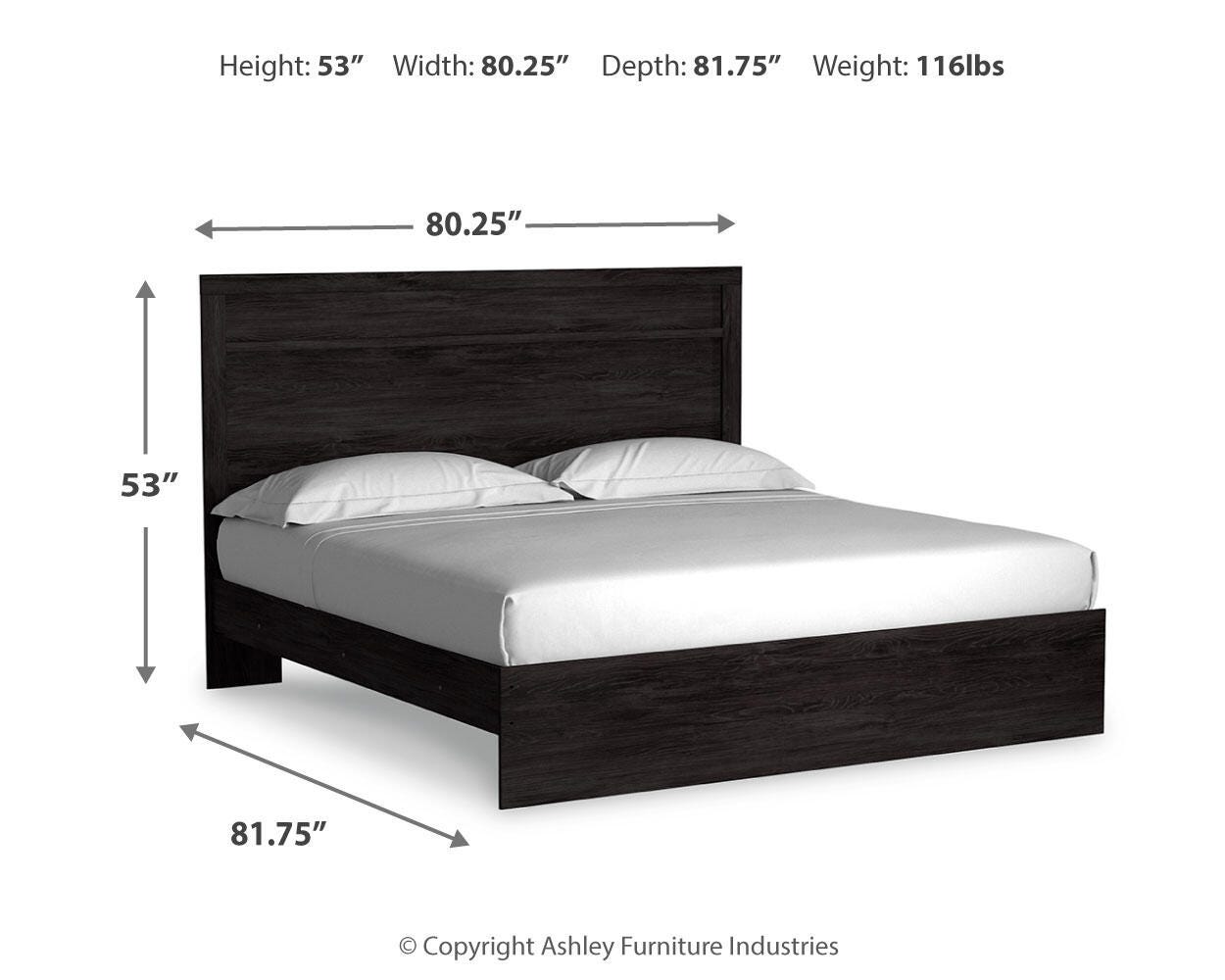 Belachime King Panel Bed, Dresser, Mirror and 2 Nightstands Signature Design by Ashley® Bedroom