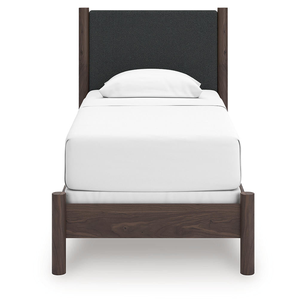 Pamytta Twin Upholstered Panel Bed Signature Design by Ashley® Beds