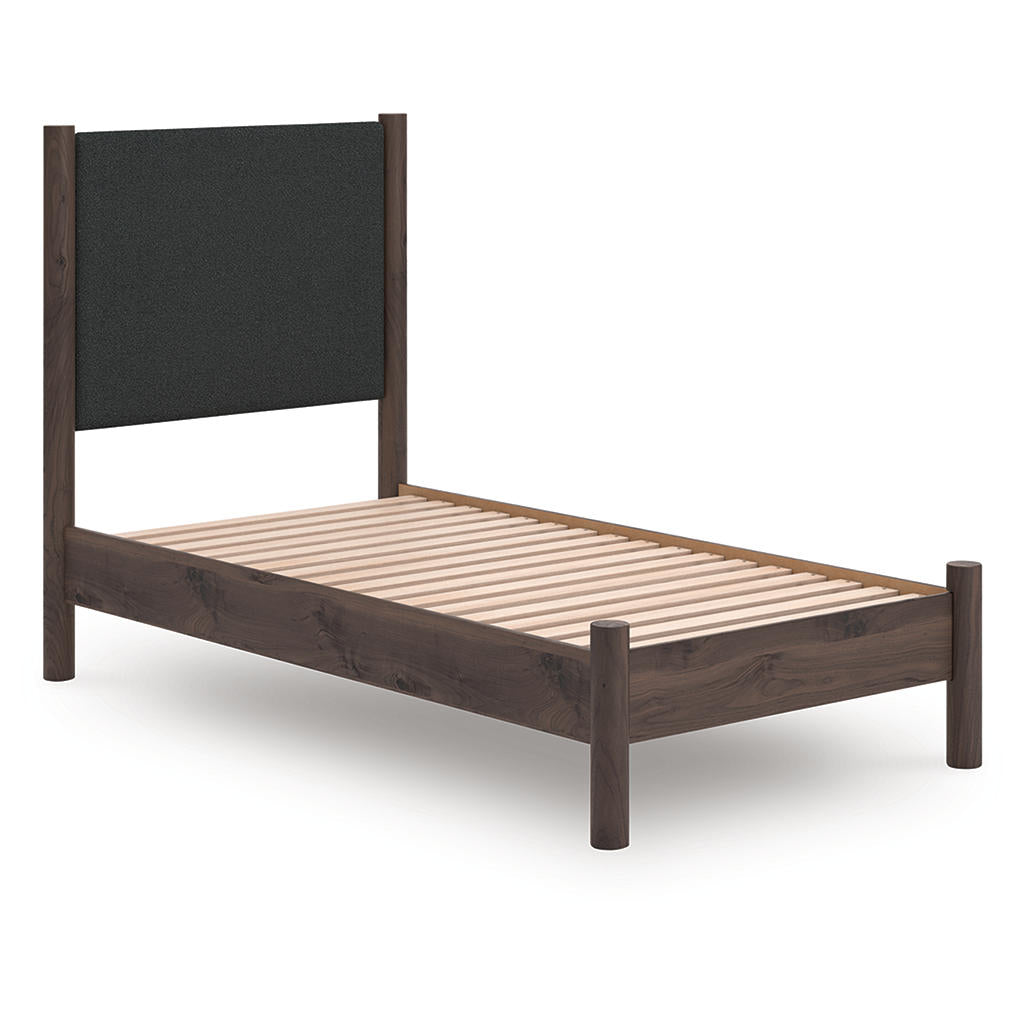 Pamytta Twin Upholstered Panel Platform Bed Signature Design by Ashley® Beds