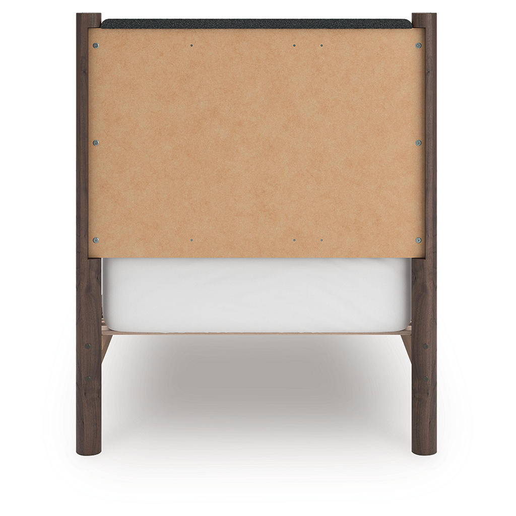 Pamytta Twin Upholstered Panel Platform Bed Signature Design by Ashley® Beds