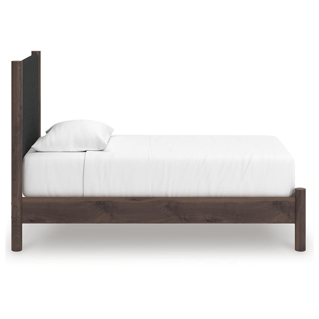 Pamytta Twin Upholstered Panel Platform Bed Signature Design by Ashley® Beds