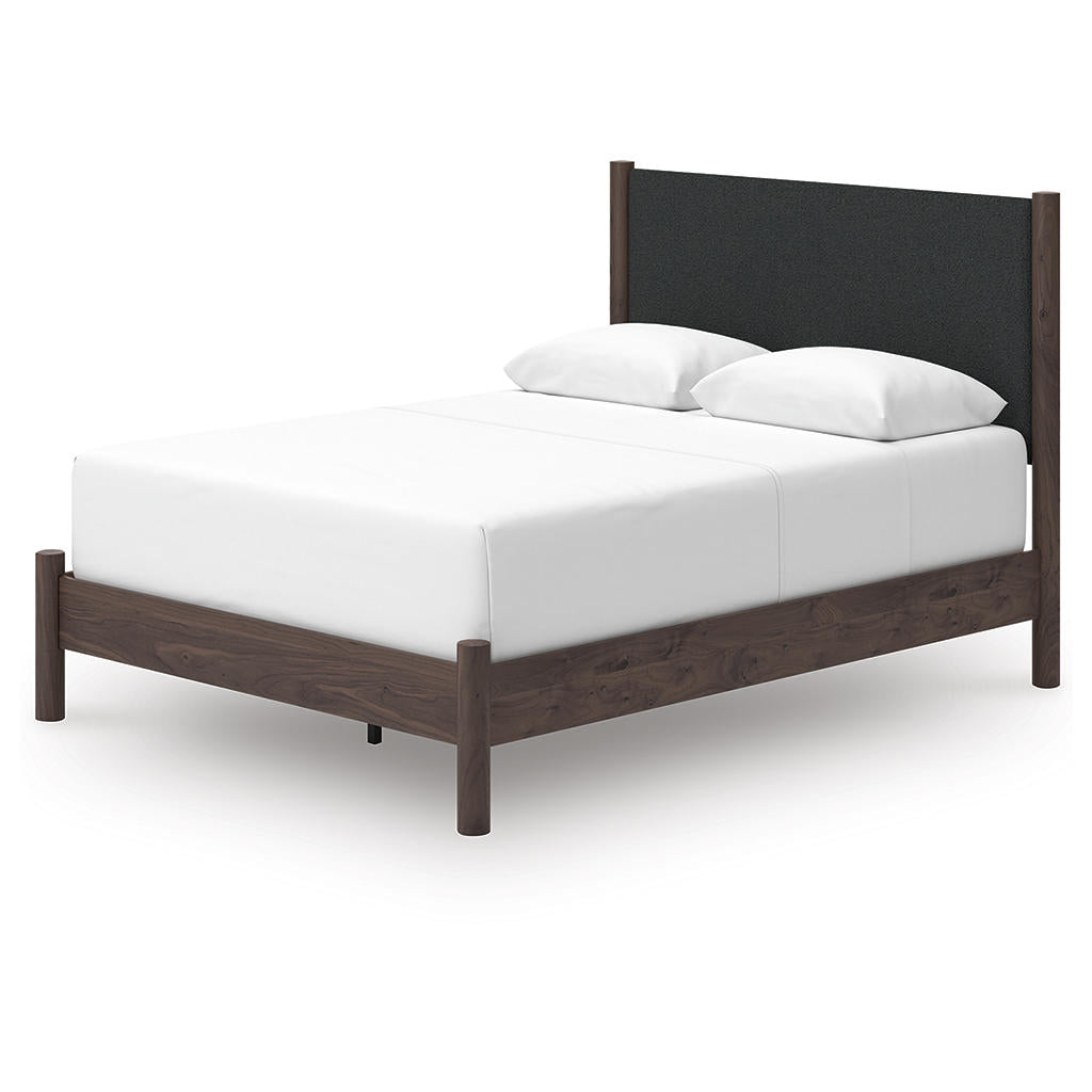 Pamytta Queen Upholstered Panel Bed Signature Design by Ashley® Bedroom