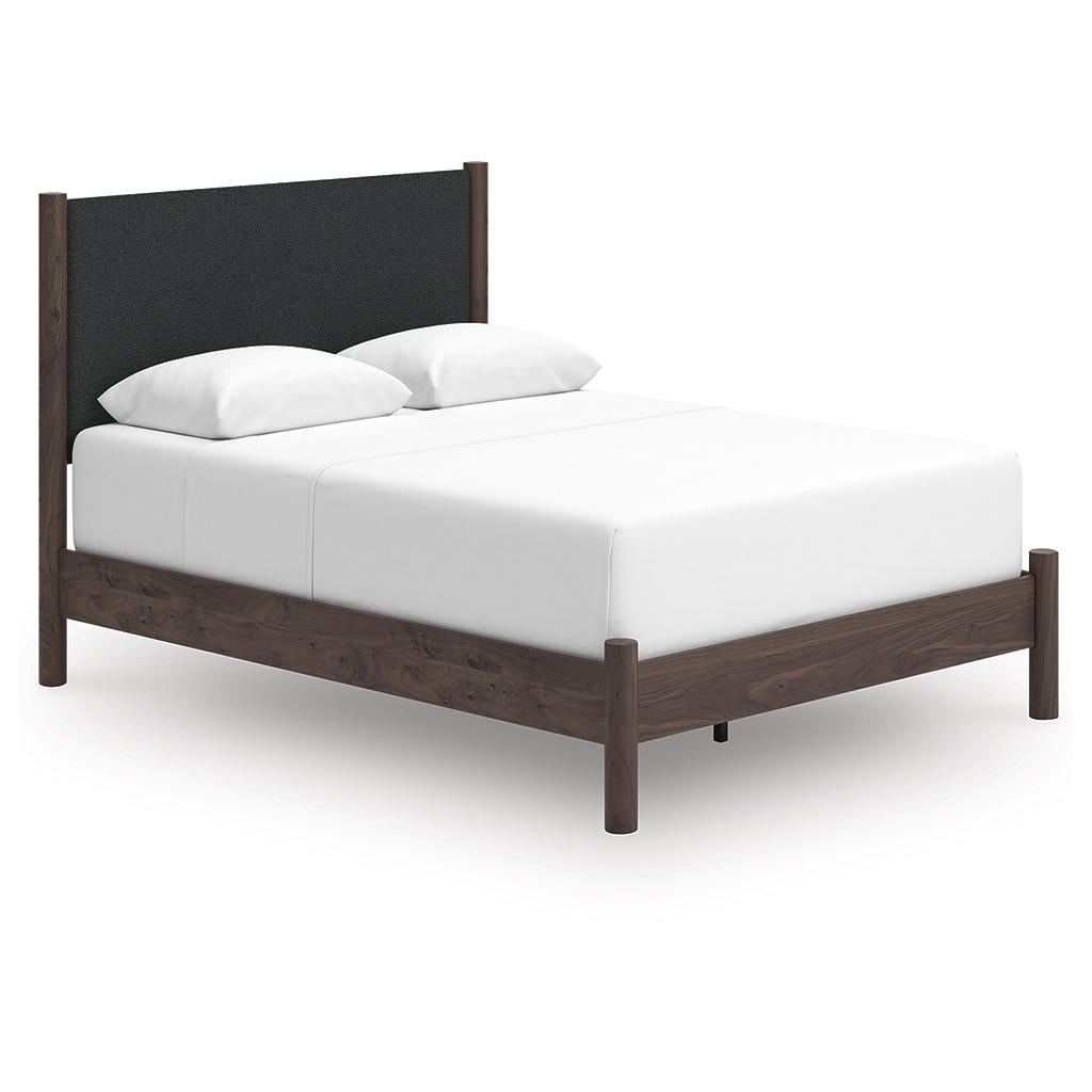 Pamytta Queen Upholstered Panel Bed Signature Design by Ashley® Bedroom