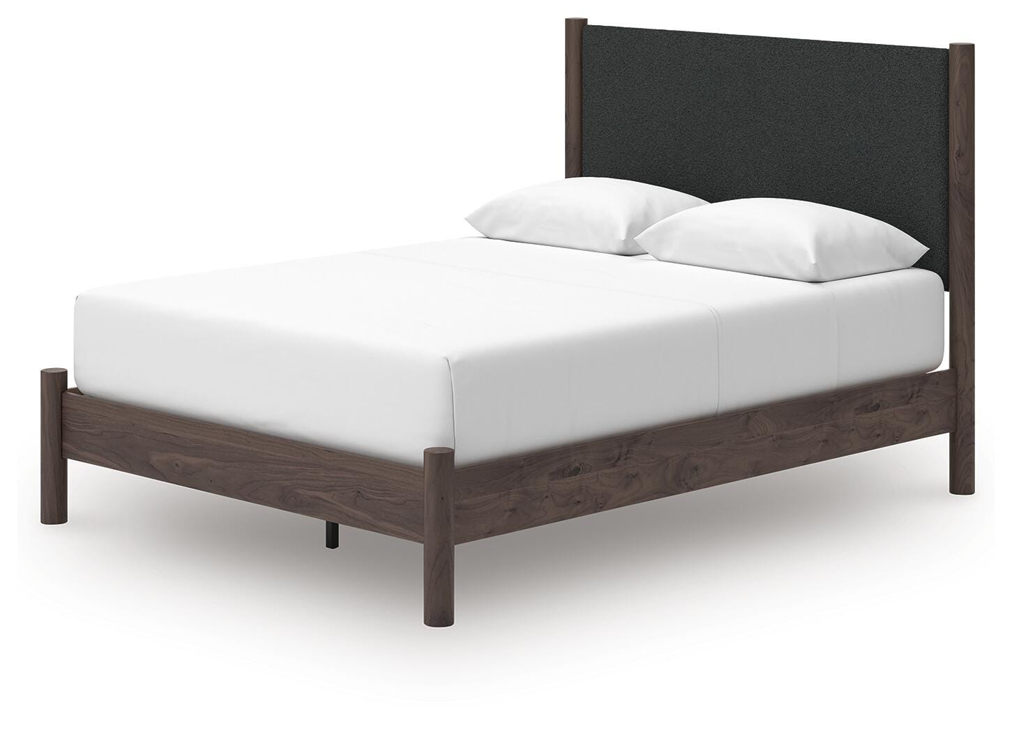 Pamytta Queen Upholstered Platform Bed, Dresser and Mirror (B13) Signature Design by Ashley® Bedroom