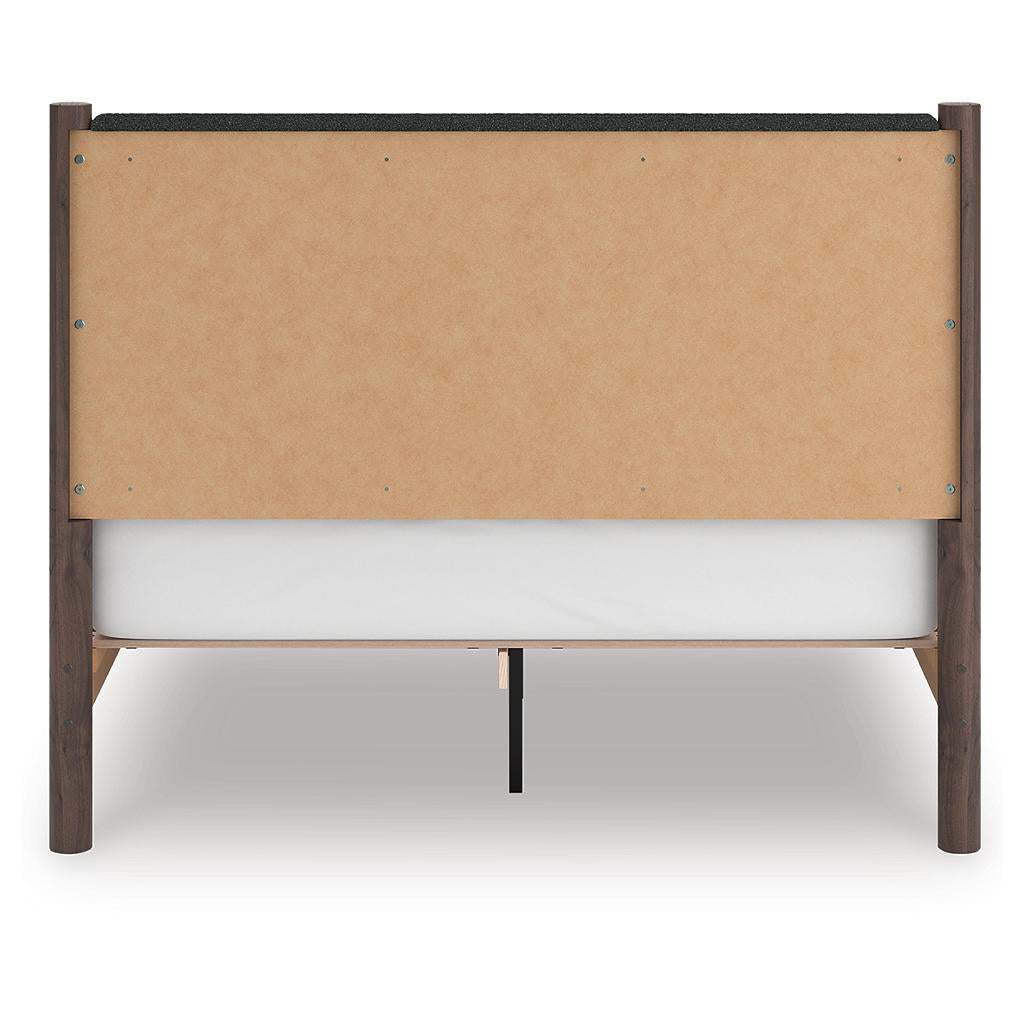 Pamytta Queen Upholstered Panel Platform Bed Signature Design by Ashley® Bedroom