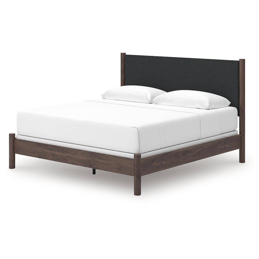 Pamytta King Upholstered Panel Bed Signature Design by Ashley® Bedroom