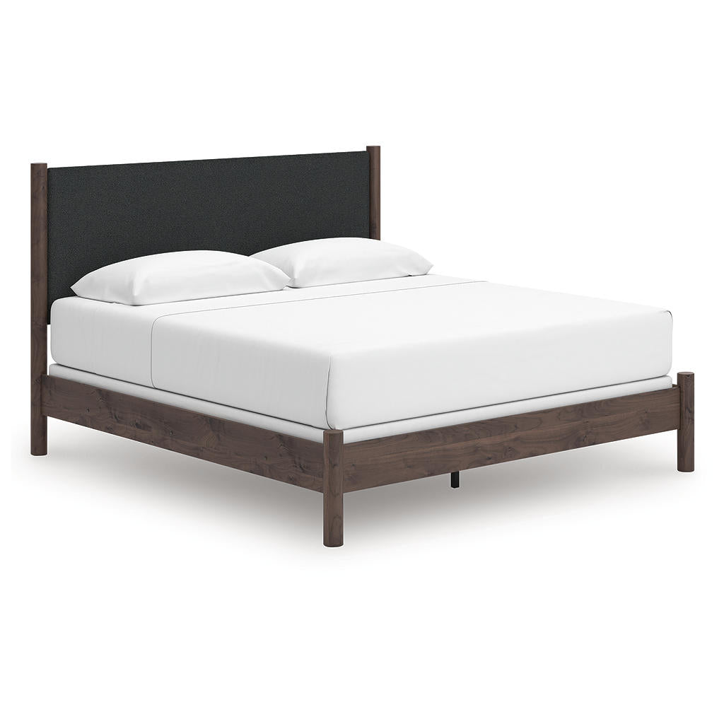 Pamytta King Upholstered Panel Bed Signature Design by Ashley® Bedroom