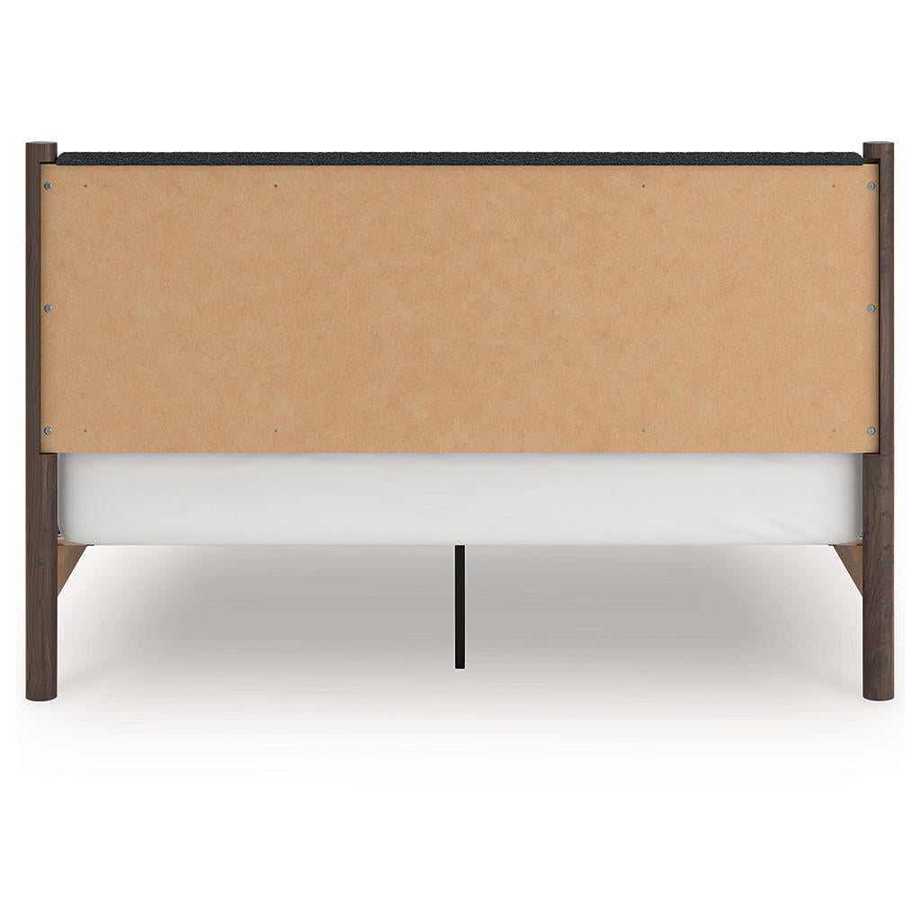 Pamytta King Upholstered Panel Platform Bed Signature Design by Ashley® Bedroom