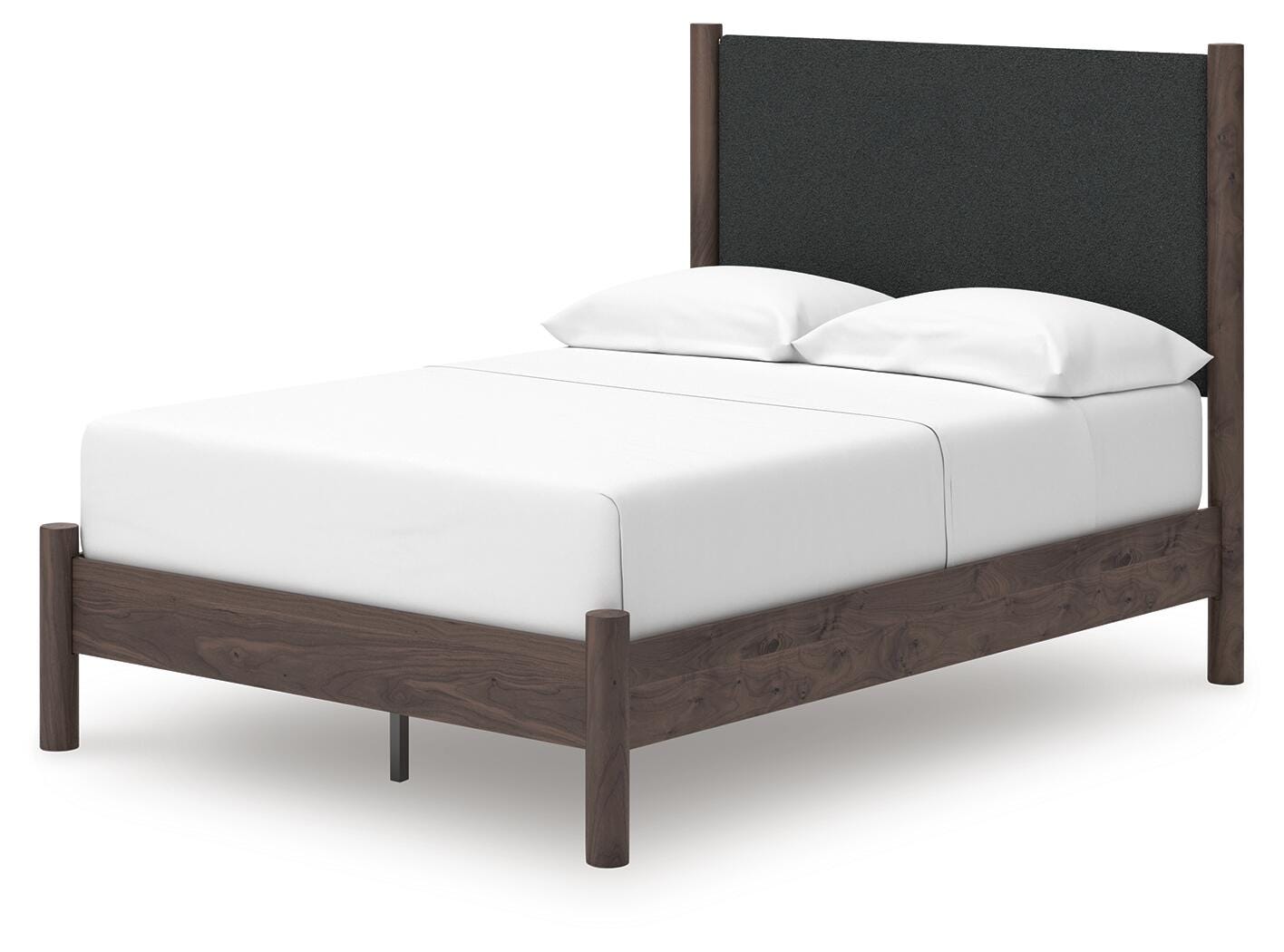Pamytta Full Upholstered Platform Bed, Dresser and Mirror Signature Design by Ashley® Bedroom