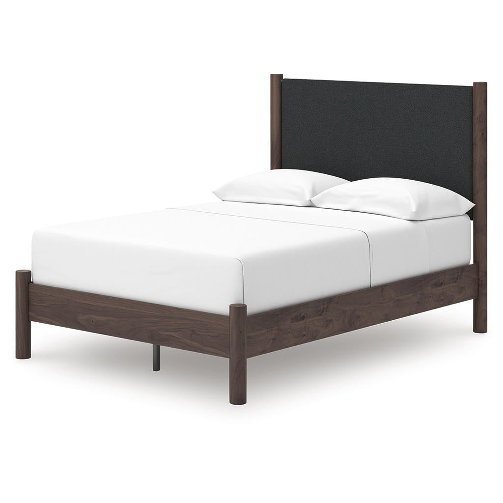 Pamytta Full Upholstered Panel Platform Bed Signature Design by Ashley® Beds