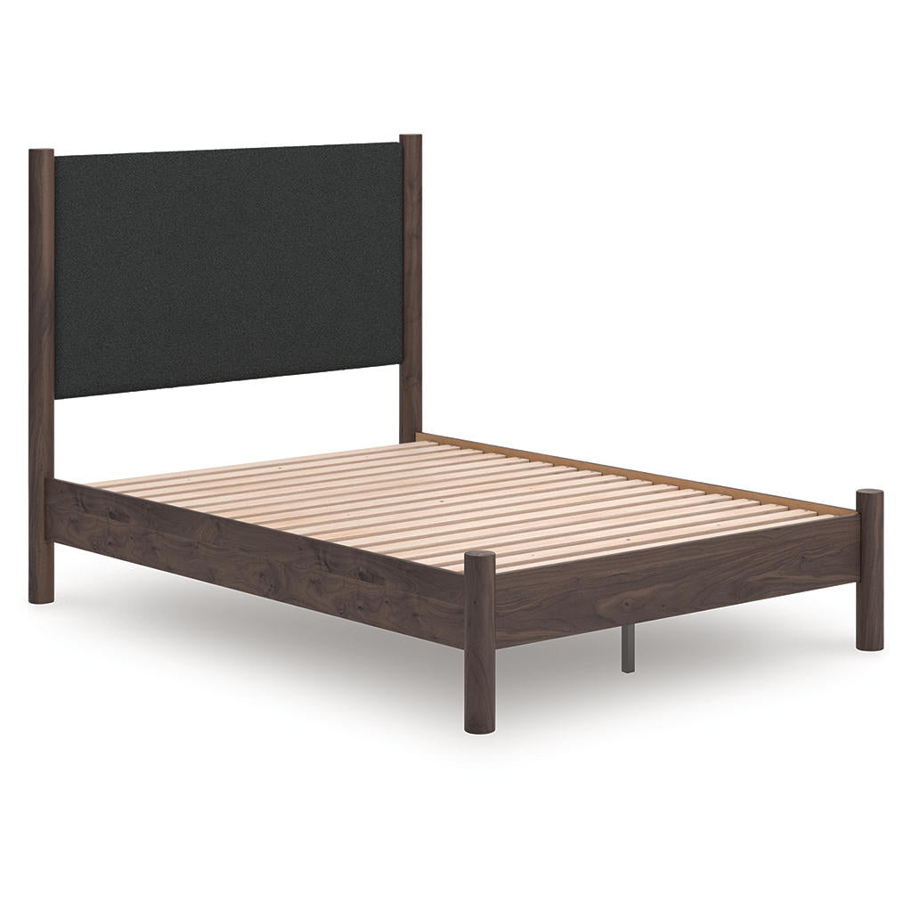 Pamytta Full Upholstered Panel Platform Bed Signature Design by Ashley® Beds