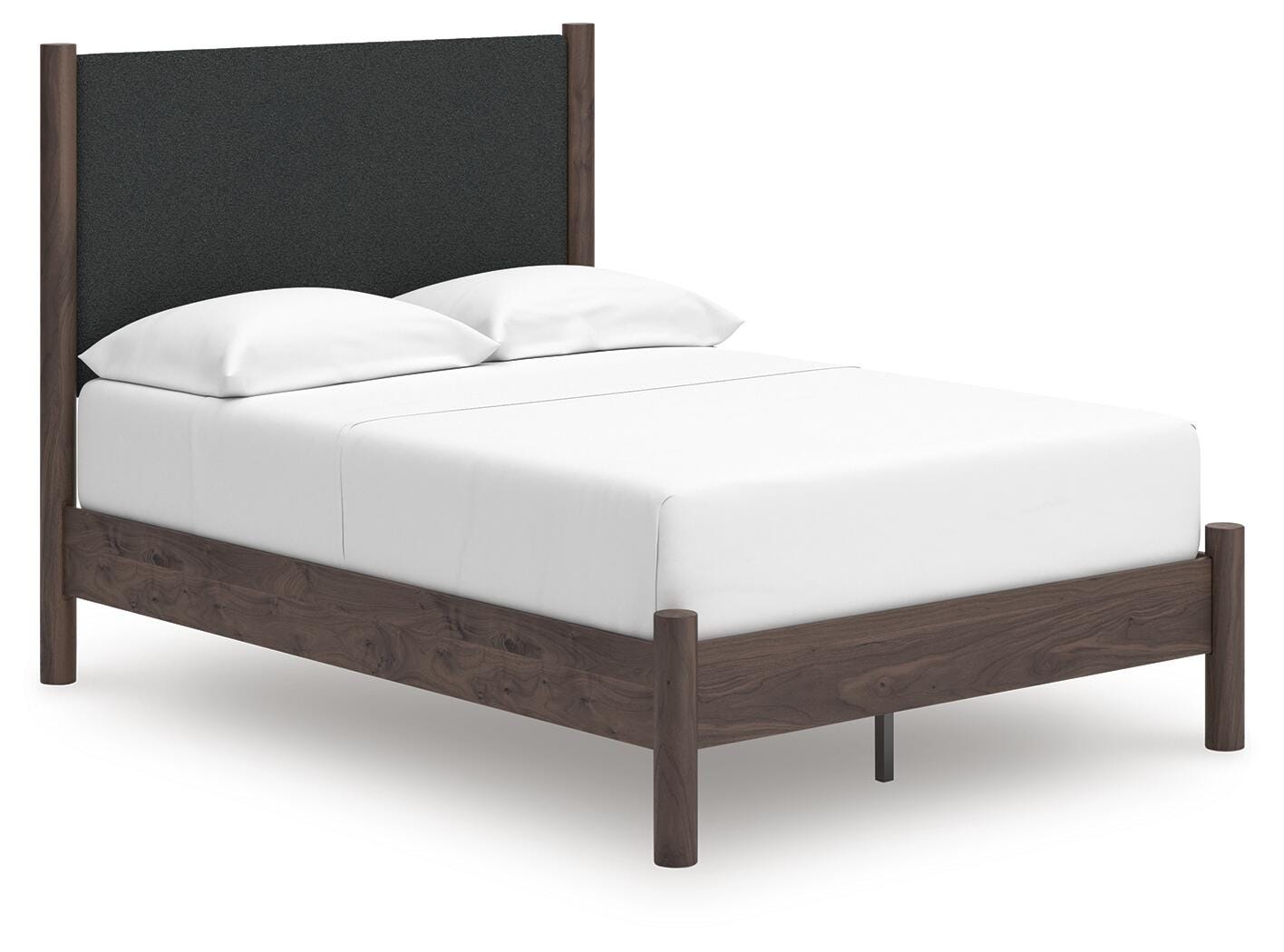 Pamytta Full Upholstered Platform Bed, Dresser and Mirror Signature Design by Ashley® Bedroom