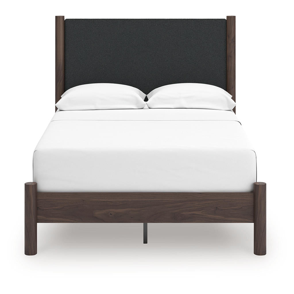 Pamytta Full Upholstered Panel Platform Bed Signature Design by Ashley® Beds