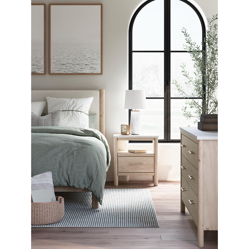 Cadmori Queen Panel Bed, Dresser, Mirror and Nightstand Signature Design by Ashley® Uncategorized