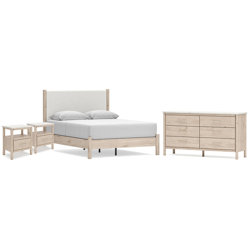 Cadmori Queen Panel Bed, Dresser and 2 Nightstands Signature Design by Ashley® Uncategorized