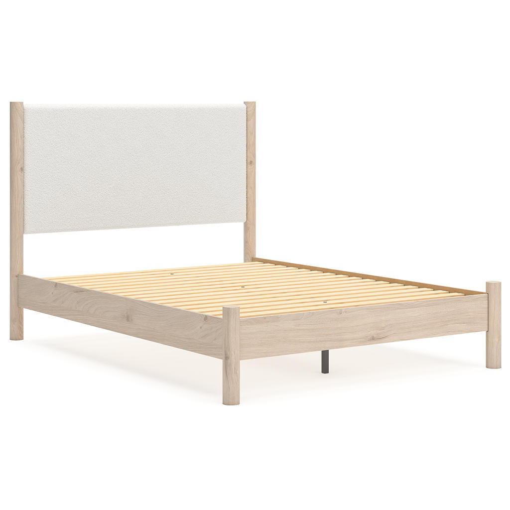 Cadmori Queen Upholstered Panel Bed, Dresser and Nightstand Signature Design by Ashley® Uncategorized