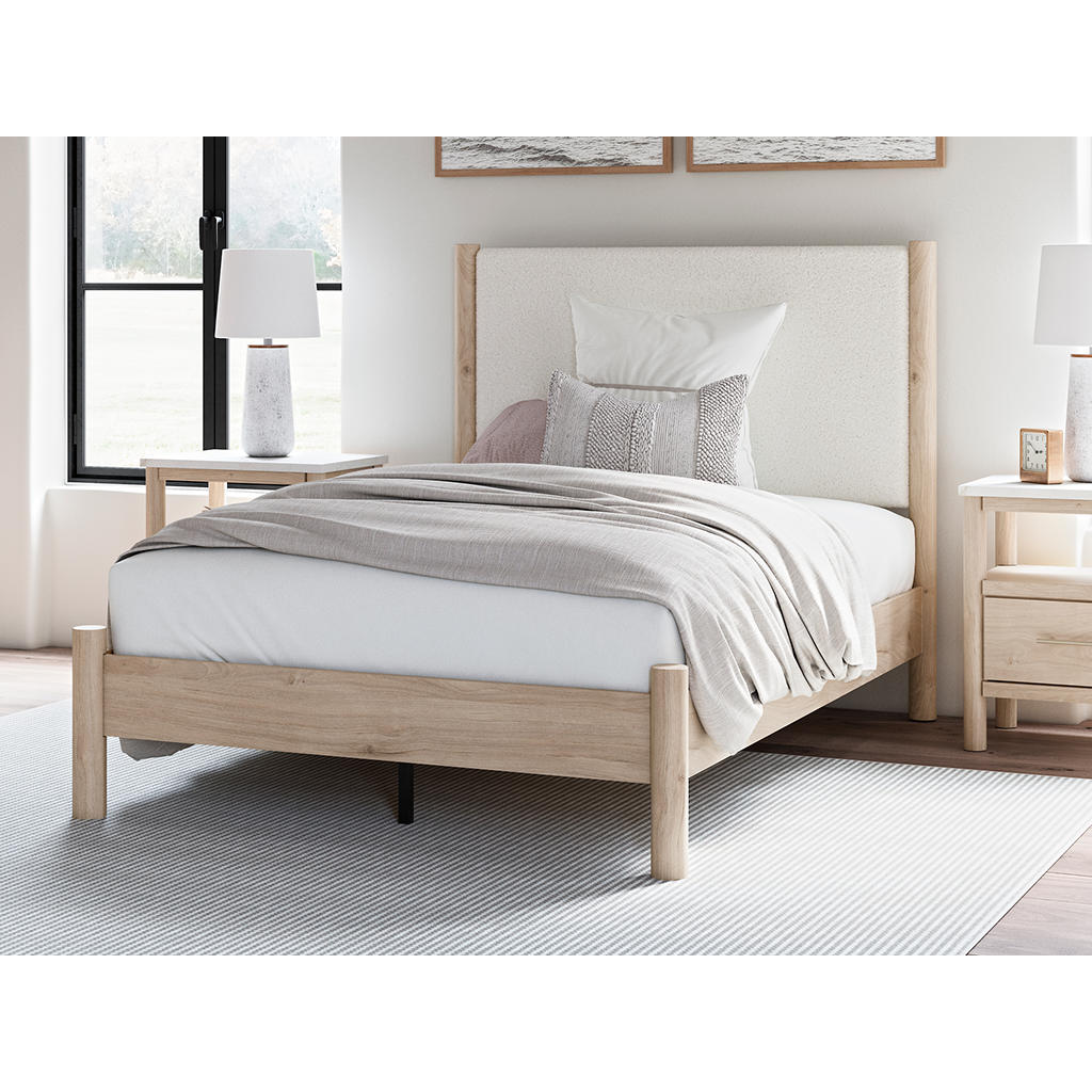Cadmori Full Upholstered Panel Bed Signature Design by Ashley® Beds