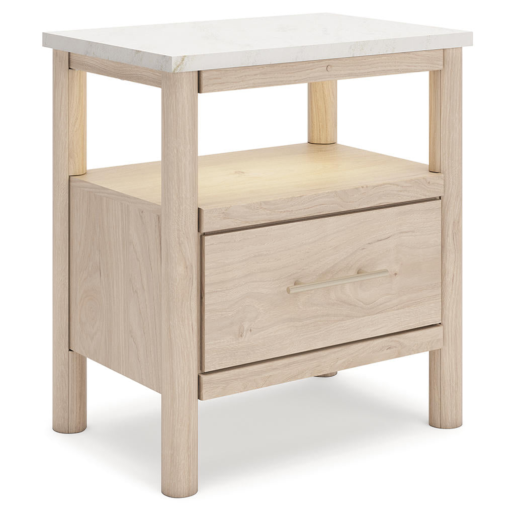 Cadmori King Upholstered Panel Bed, Dresser and Nightstand Signature Design by Ashley® Uncategorized