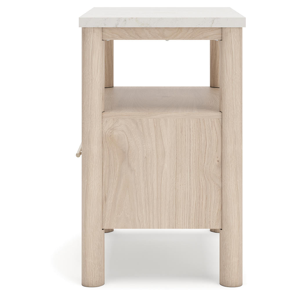 Cadmori King Upholstered Panel Bed, Dresser, Mirror and Nightstand Signature Design by Ashley® Uncategorized