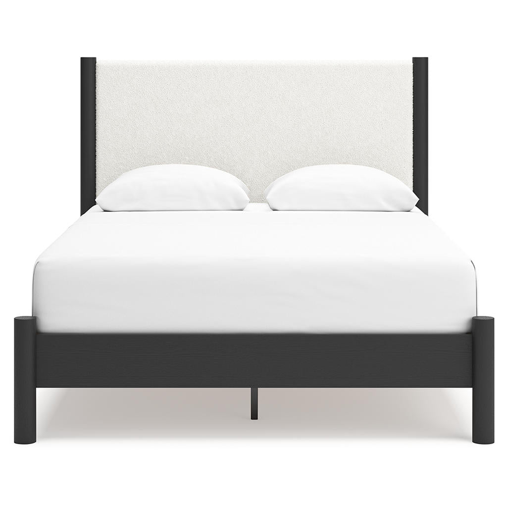 Cadmori Queen Upholstered Panel Bed Signature Design by Ashley® Bedroom
