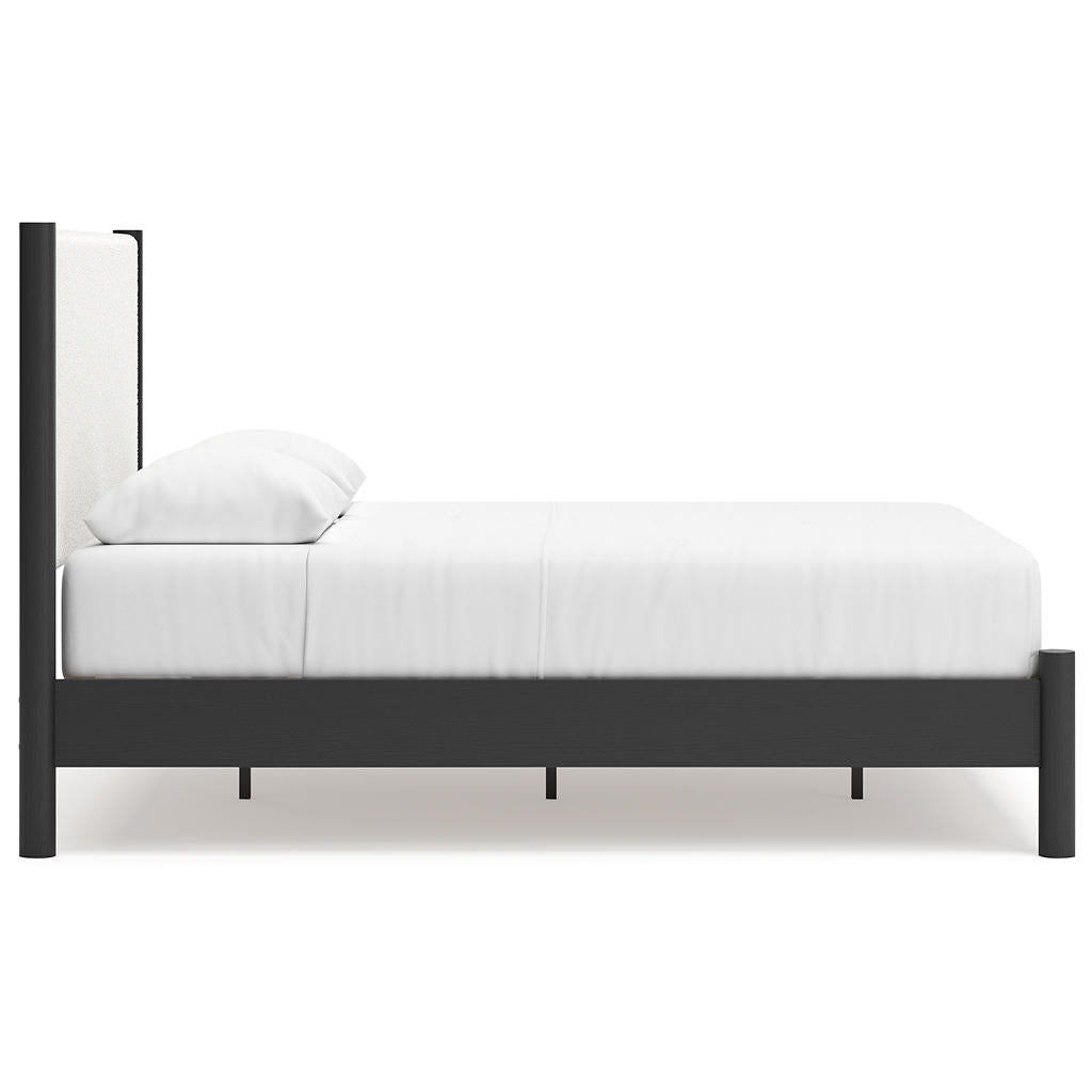 Cadmori Queen Upholstered Panel Bed Signature Design by Ashley® Bedroom