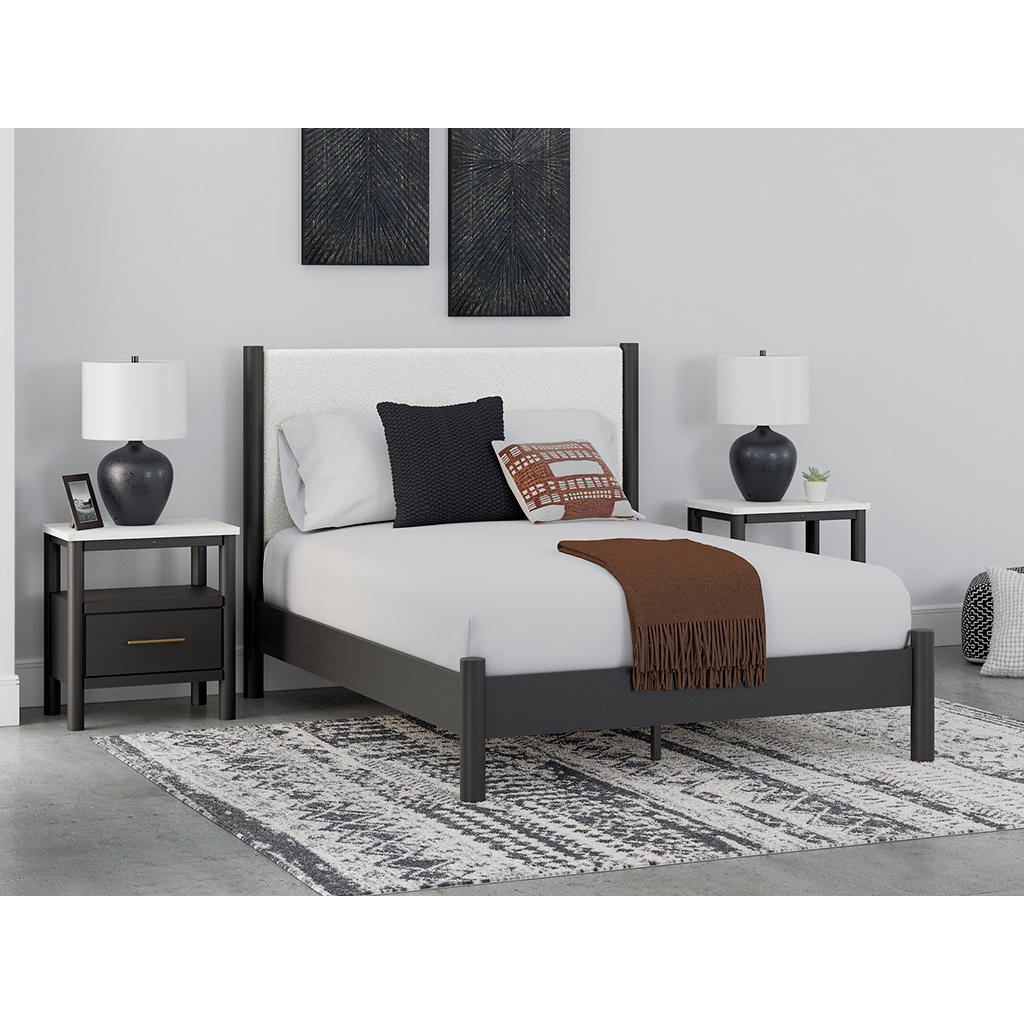 Cadmori Queen Panel Bed, Dresser, Mirror and Nightstand Signature Design by Ashley® Uncategorized