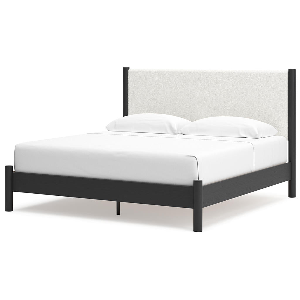 Cadmori King Panel Bed, Dresser, Mirror and Nightstand Signature Design by Ashley® Uncategorized