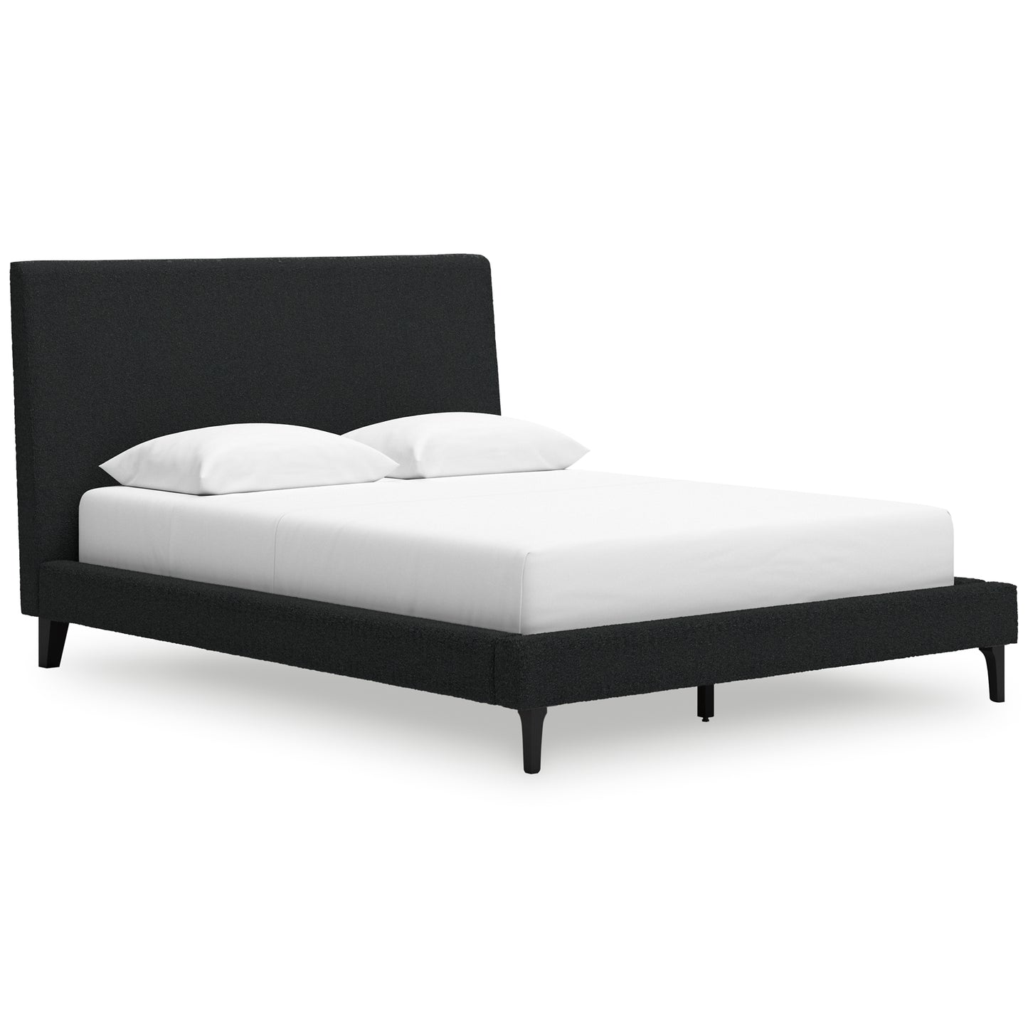 Cadmori Queen Upholstered Bed with Roll Slats