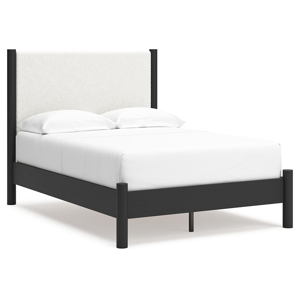 Cadmori Full Upholstered Panel Bed, Dresser and Mirror Signature Design by Ashley® Uncategorized