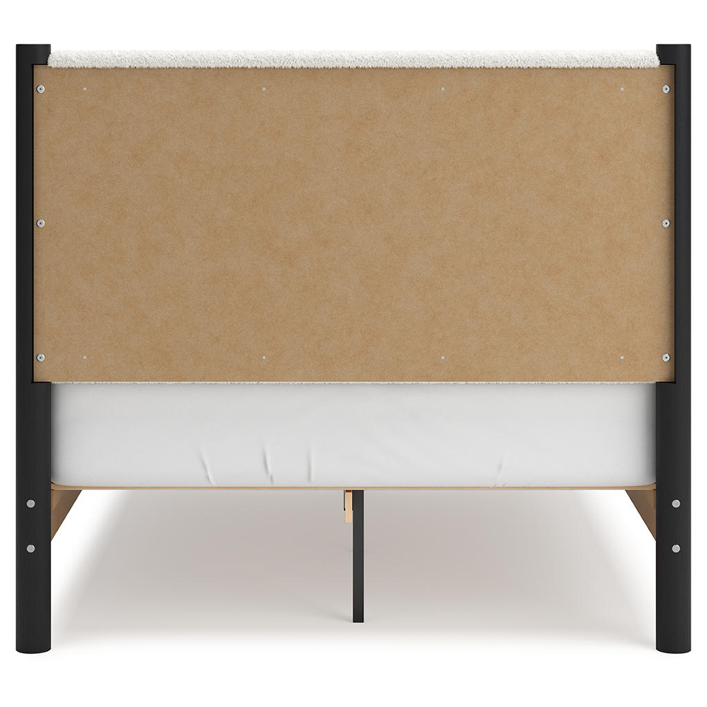 Cadmori Full Upholstered Panel Bed, Dresser and Mirror Signature Design by Ashley® Uncategorized
