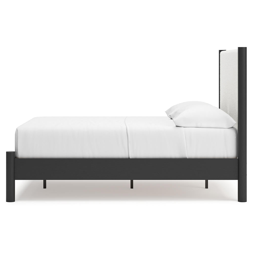 Cadmori Full Upholstered Panel Bed, Dresser and Mirror Signature Design by Ashley® Uncategorized