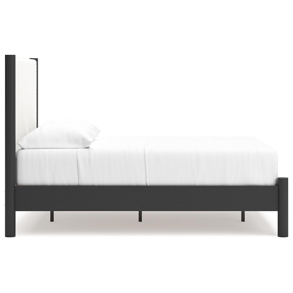 Cadmori Full Upholstered Panel Bed, Dresser and Mirror Signature Design by Ashley® Uncategorized