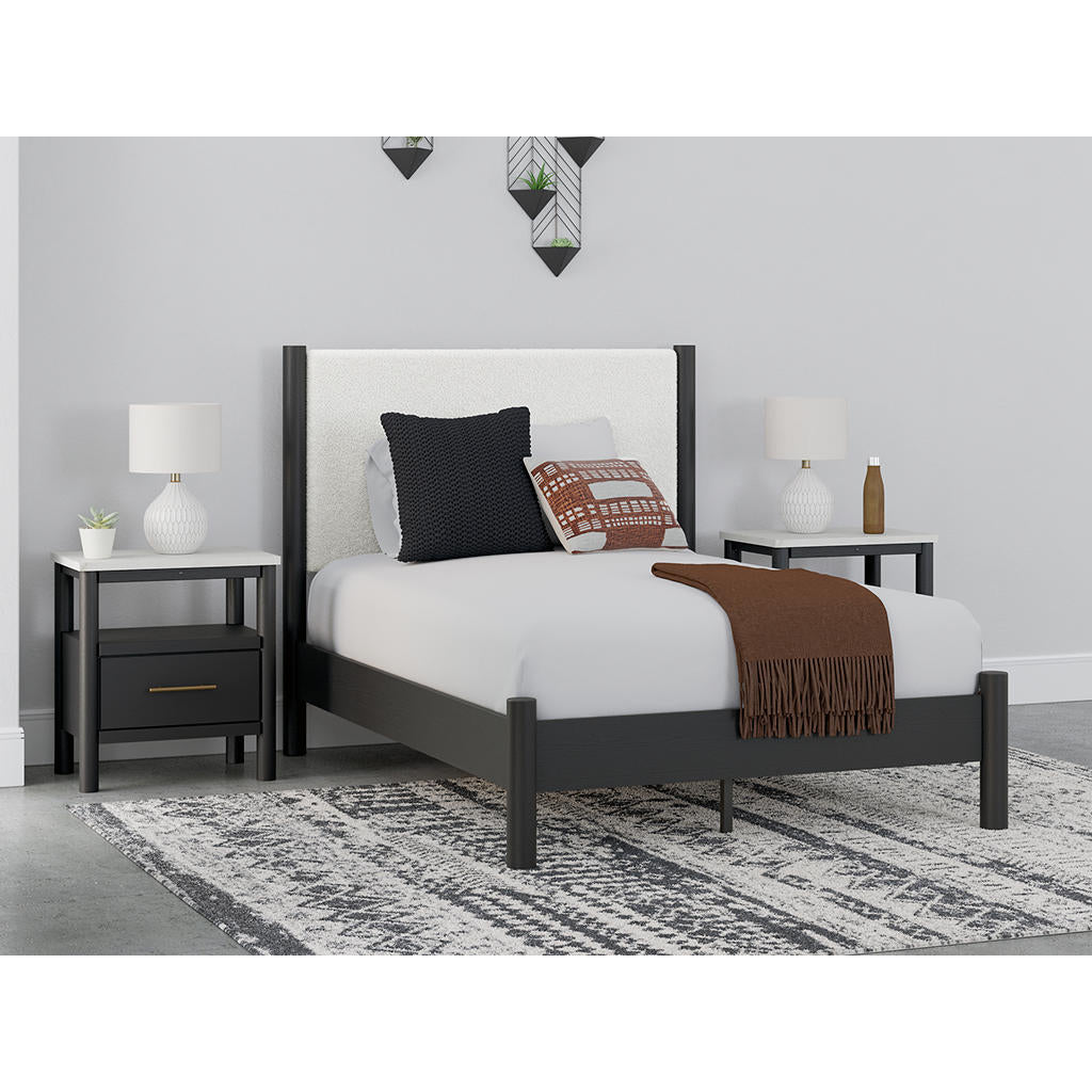 Cadmori Full Upholstered Panel Bed Signature Design by Ashley® Beds