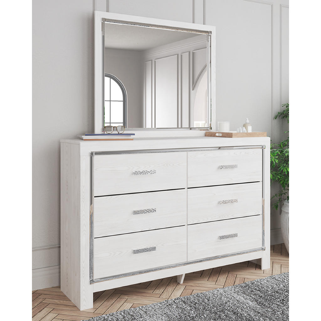 Altyra King Panel Bed, Dresser, Mirror, Chest and Nightstand Signature Design by Ashley® Uncategorized