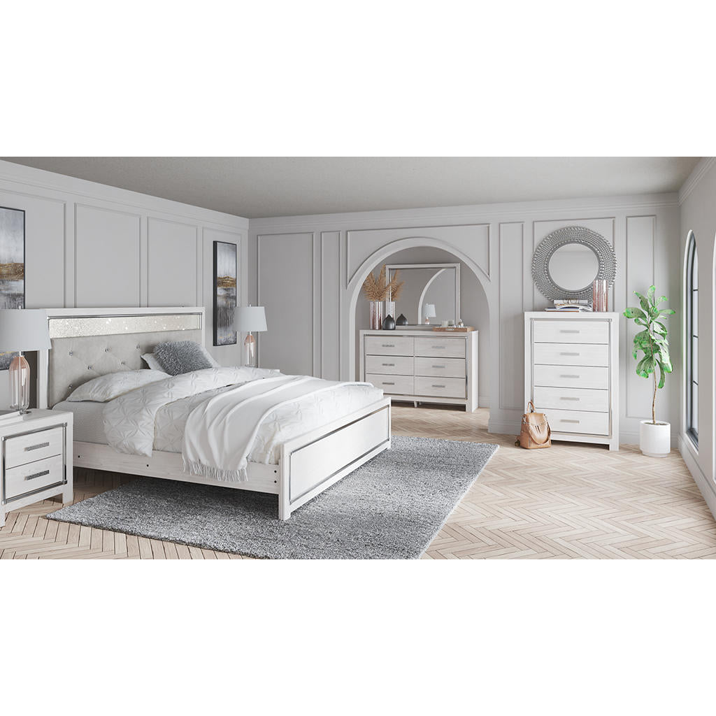 Altyra King Panel Bed, Dresser and Mirror Signature Design by Ashley® Uncategorized