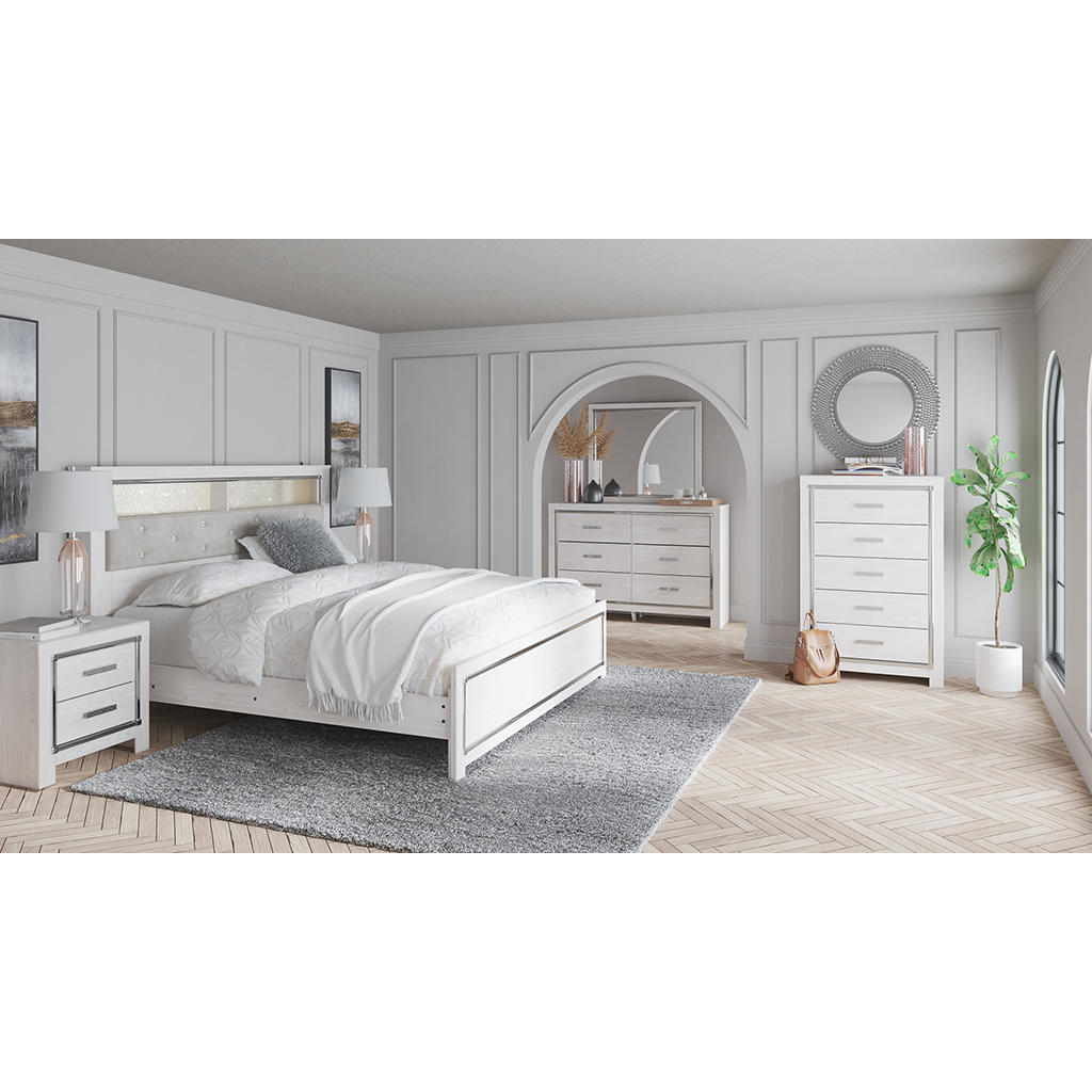 Altyra King Bookcase Headboard, Dresser and Mirror Signature Design by Ashley® Uncategorized