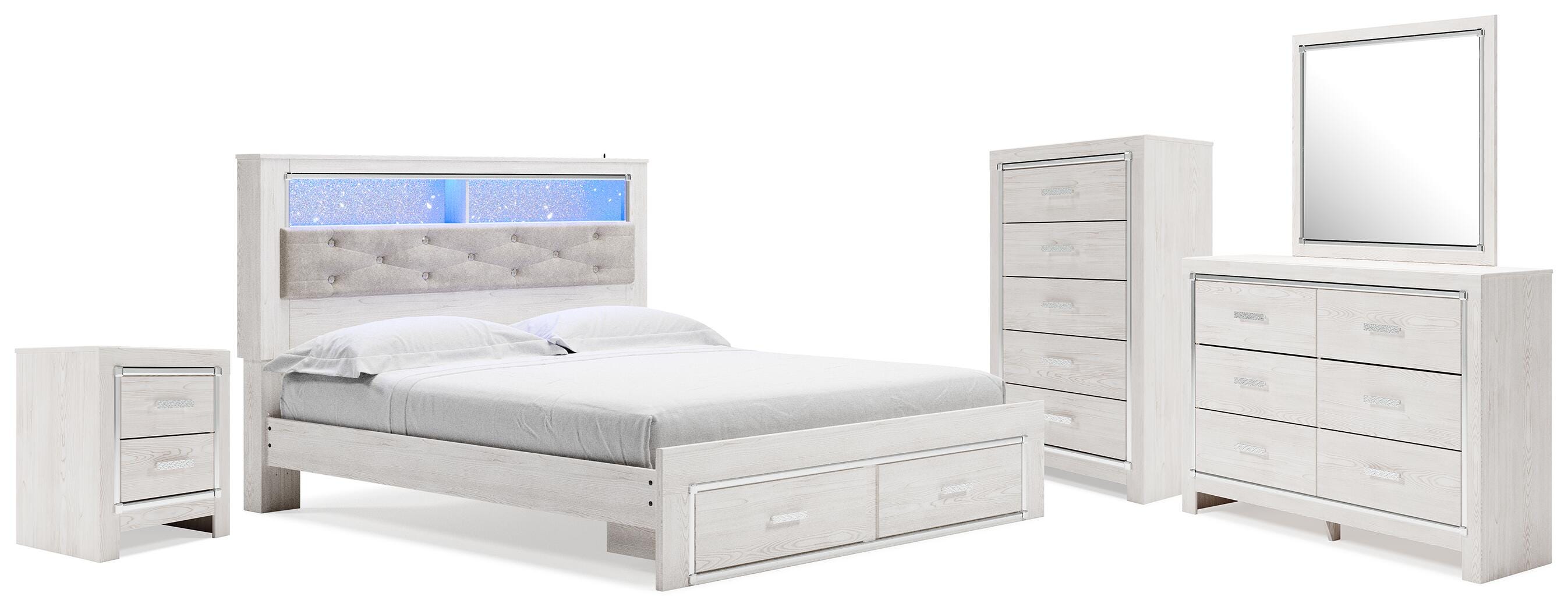 Altyra King Storage Bed with Bookcase Headboard — 5-Piece Set Signature Design by Ashley® Bedroom