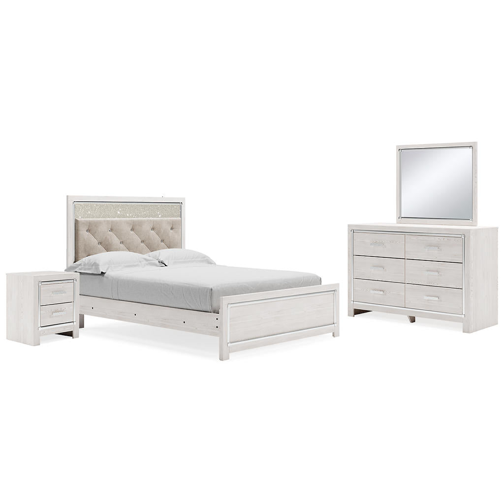 Altyra Queen Bed, Dresser, Mirror and Nightstand — Wireless Four Signature Design by Ashley® Uncategorized