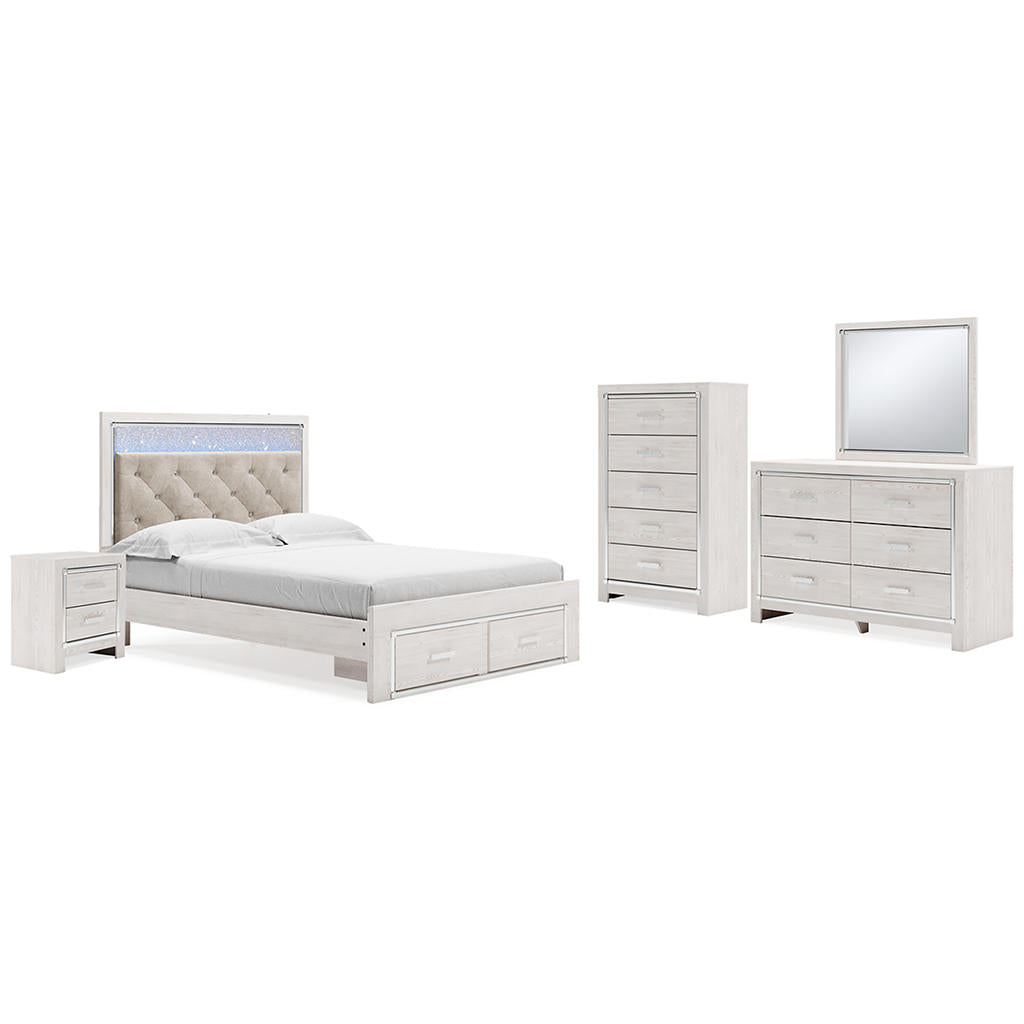 Altyra Queen Storage Bed, Dresser, Mirror, Chest and Nightstand Signature Design by Ashley® Uncategorized
