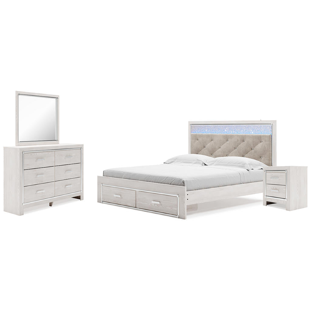 Altyra King Storage Bed, Dresser, Mirror and Nightstand — Suite Signature Design by Ashley® Uncategorized