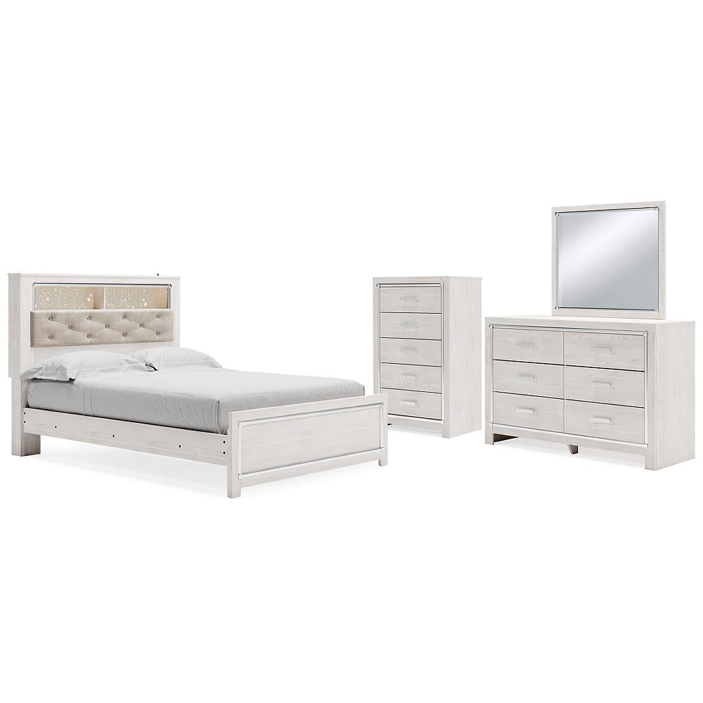 Altyra Queen Bookcase Panel Bed, Dresser, Mirror and Chest Signature Design by Ashley® Uncategorized