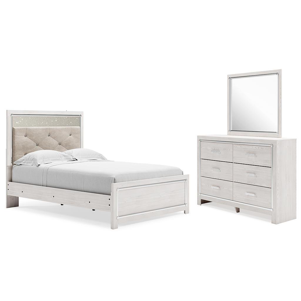 Altyra Full Bed, Dresser and Mirror — Starter Glam Suite Signature Design by Ashley® Uncategorized