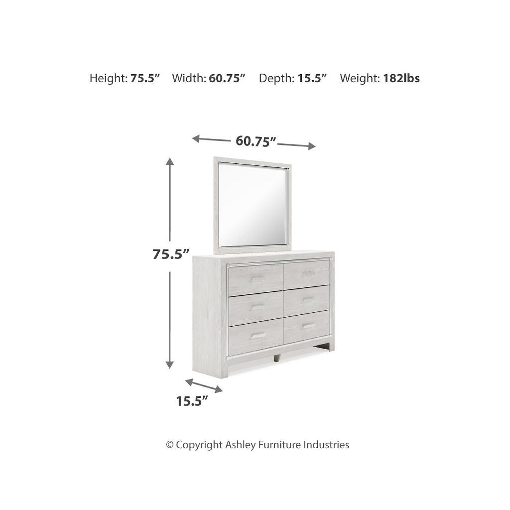 Altyra Queen Bookcase Panel Bed, Dresser, Mirror and Chest Signature Design by Ashley® Uncategorized