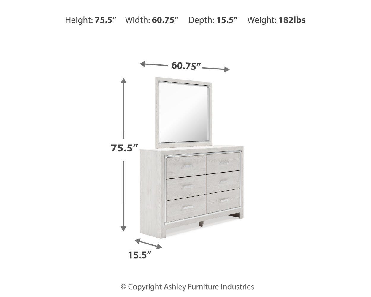 Altyra Queen Panel Storage Bed 5-Piece Set — 2 Nightstands Signature Design by Ashley® Bedroom
