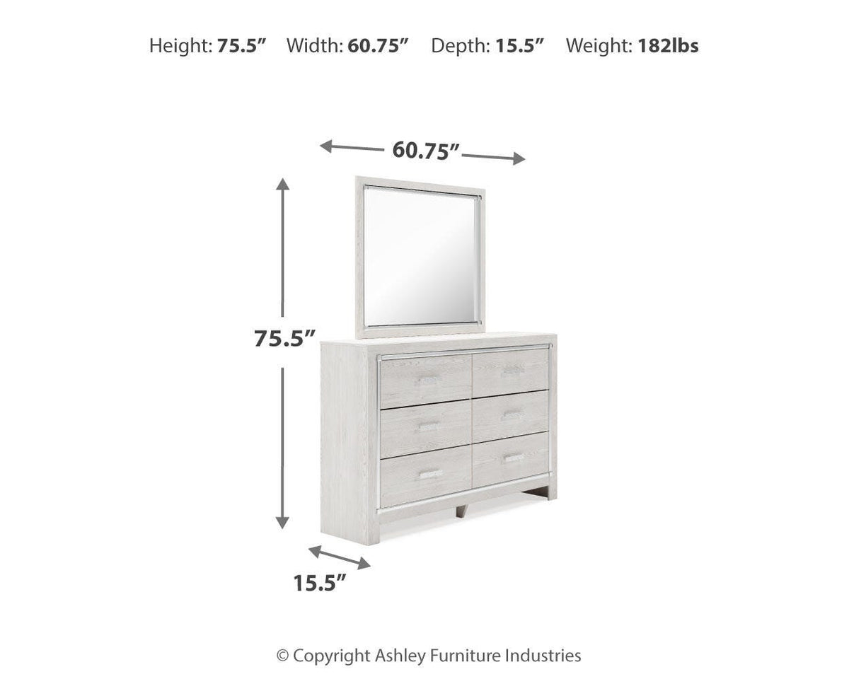 Altyra Queen Panel Storage Bed 5-Piece Set — 2 Nightstands Signature Design by Ashley® Bedroom