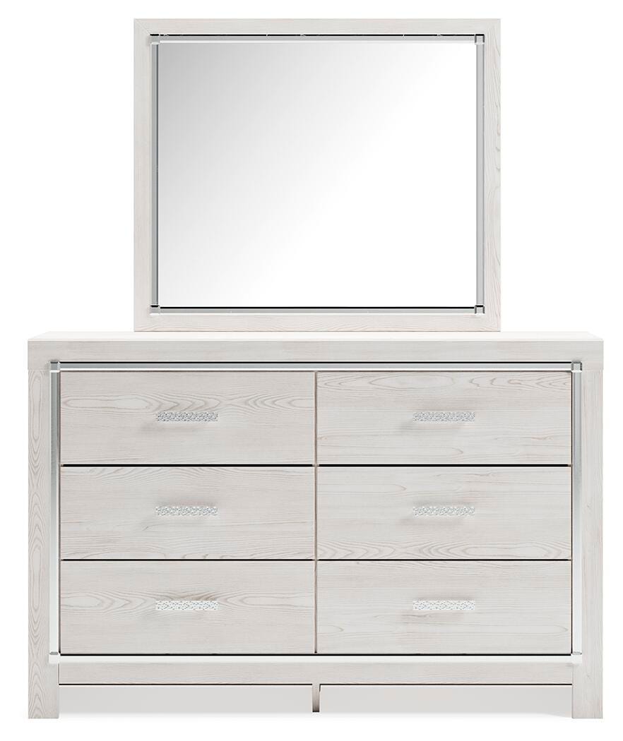 Altyra Queen Bed with Bookcase Headboard, Dresser, Mirror (B25) Signature Design by Ashley® Bedroom